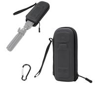 JJC Osmo Pocket 4 3 Mini étui de transport pour DJI Osmo Pocket 4 3 avec mousqueton, coque rigide compacte en EVA pour poignée (semi-ouvert)