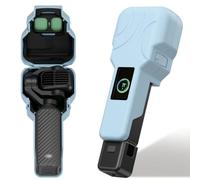 JJC Osmo Pocket 4P Housse de protection pour DJI Osmo Pocket 4P Accessoires | Design semi-transparent pour une visualisation du niveau de puissance, avec 2 emplacements pour filtre et 2 emplacements pour