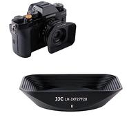 JJC Pare-Soleil d'objectif LH-XF27 pour Fujifilm XF 27 mm f/2.8 R WR sur Appareil Photo Reflex numérique Fuji X-S10 X-T4 X-T2 X-T3 X-T20 X-T30 - Remplace Le Pare-Soleil Fujifilm LH-XF27