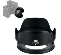 JJC Pare-soleil pour appareil photo reflex numérique Sony FE 28-60 mm f/4-5.6 & E PZ 16-50 mm f/3.5-5.6 OSS sur Sony Alpha A6300/A6400/A6500/A6600