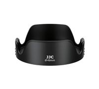 JJC Pare-soleil universel de 49 mm en forme de tulipe avec boucle inversée compatible avec Canon EF 50 mm f/1.8 STM, RF-S 18-45 mm f/4.5-6.3 IS STM, Sony E 2.8/16, E 4.5-6.3/55-210 OSS, FE 1.8/50