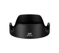 JJC Pare-soleil universel en forme de tulipe compatible avec Canon EF 40 mm f/2.8, EF-M 18-55 mm f/3.5-5.6, Nikon Z 26 mm f/2.8, AF-S DX 18-55 mm f/3.5-5.6G VRII, Sigma 30 mm F1.4 DC DN