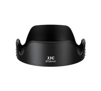 JJC Pare-soleil universel en métal pour objectif 58 mm Compatible avec Canon RF 24-50 mm F4.5-6.3 / RF-S 14-30 mm F4-6.3 IS STM PZ/EF-S 18-55 mm / Fujifilm XF 18-55 mm F2.8-4 OIS/XF 16-55 mm F/2,8