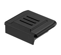 JJC Paresoleil d'objectif carré classique en métal avec bague d'adaptation 49 mm + capuchon pour appareil photo Fujifilm X100VI Fuji X100V Fuji X100F - Support de filtre 49 mm - Argent