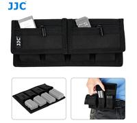 JJC pochette de rangement de batterie boîtier de batterie d'appareil photo pour Canon LP-E6N LP-E6NH LP-E17 AAA 18650 CR2032 Sony NP-FW50 NP-FZ100 NP FW50 Slot x 4