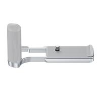 JJC Poignée d'appareil photo en métal R50V pour appareil photo Canon R50V, support de plaque à dégagement rapide Arca Swiss avec silicone antidérapant, support pour sabot froid, trou fileté 1/4"-20