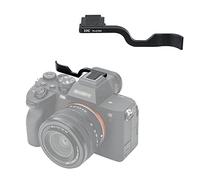 JJC Poignée en métal pour appareil photo Sony A7 IV, Alpha 7 IV Hot Shoe Mount Support de pouce Prise en main améliorée