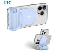 JJC-Poignée magnétique pour téléphone portable,support de trépied pour Vlog,iPhone 15/14/13 - Type Blue