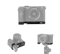 JJC Poignée pour Son. A7CII A7CR avec Plaque à Fixation Rapide, Noire | Compartiment de rangement dissimulé, remplace la SON. GP-X2, trou de 1/4"-20 pour trépied, alliage d'aluminium résistant