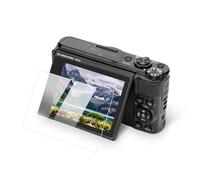 JJC Protecteur d'écran de dureté 9H compatible avec appareil photo Canon PowerShot SX740 HS, SX730 HS, 0,3 mm LCD en verre trempé, anti-traces de doigts et rayures (installation par adsorption