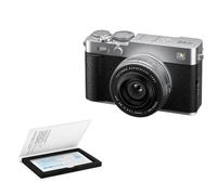 JJC Protection d'écran de dureté 9H compatible avec appareil photo Fujifilm X-E5, XE5, LCD en verre trempé, anti-poussière, rayures, traces de doigts (installation par adsorption électrostatique)