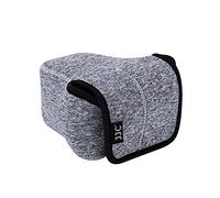 JJC Sacoche de Transport en néoprène Souple et élastique pour appareils Photo Reflex numériques Canon EOS M50 M5 Fuji Fujifilm X-T30 X-T20 X-T10 X-A3 X-A2 X-M1