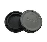 JJC Set de 2 Bouchons Photo: Bouchon arrière d'objectif + Bouchon de boitier caméra pour Sigma SA et KPR