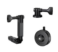 JJC Support de fixation sous vide pour DJI Osmo Action 6 5 Pro 4 3, kit de fixation à ventouse pour GoPro Hero 13 12 11 & Insta 360 Ace Pro 2 avec adaptateur de bras d'extension