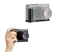 JJC Support en L en métal pour Fujifilm X-E4 Remplace Fuji MHG-XE4, fonction de libération rapide en aluminium de type Arca