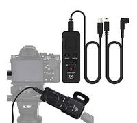 JJC Télécommande avec Câble Multi-Terminal pour Appareil Photo Sony RX10V A1 II a7 IV A6600 A6500 A7S III ZV-1 a9 III A99 A7 A7R A7S RX100 VII et FDR- AX53 CX405 CX900 Remplace Sony RM-VPR1