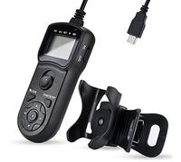 JJC Télécommande de Minuterie avec Trépied Support Pince pour Fujifilm Remplacement Fuji RR-90