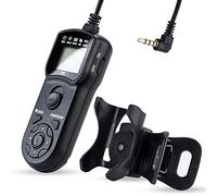 JJC Télécommande de Minuterie avec Trépied Support Pince pour Nikon ZR, Z5II, Z50II, Fujifilm X-E4 X-T200 X-S10 X-S20, Pentax K-70 KP Camera Remplacement Nikon DC3, Pentax CS-310