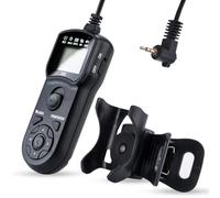 JJC Télécommande de Minuterie avec Trépied Support Pince pour Om System Om-1, Om-5, OM-5III, Olympus Om-D E-M1X, E-M1 Mark II, E-M1 Mark III, EM5 Mark III Camera Remplacement Olympus RM-CB2