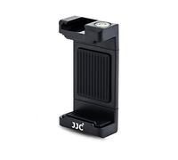 JJC Trépied Universel Support de Fixation avec 56-105mm Support de Serrage, Sabot Réglable et Niveau à Bulle pour Smart Phones sur 1/4-20 Trépied, Monopode, Selfie Stick (Noir)