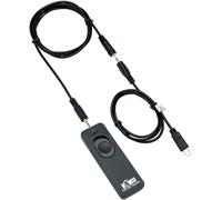 JJC UR-232F Câble de déclenchement d'obturateur télécommande pour Sony a1,A7 IV,A7S III,ZV-1 A9 A7 II III A7R II III IV A7S II A6500 A6400 A6300 A5100 RX10 II III RX100M6 Sony RM-SPR1 Replace(Q386)