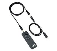 JJC UR-232F Câble de déclenchement d'obturateur télécommande pour Sony a1, A7 IV, A7S III, ZV-1 A9 A7 II III A7R II III IV A7S II A6500 A6400 A6300 A5100 RX10 II III RX100M6 Sony RM-SPR1 Replace