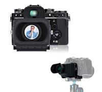JJC Viseur LCD pour appareil photo avec grossissement 3X, plaque à libération rapide de type arche, lentille d'agrandissement pour écran, capuchon pare-soleil pour DSLR/SLR