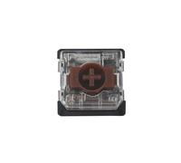 JJCFGRDM Commutateur à Profil Bas KS-27, axe Rouge Bleu Marron, 3 Broches for commutateurs à Profil Bas, Clavier mécanique K1 K7 NuPhy Air75 (Color : Brown 110pcs)