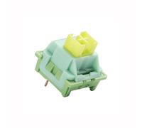JJCFGRDM Commutateurs Anti-poussière Miel pêche Silencieux Lime Cristal linéaire Jaune Argent Rouge Panda Tactile mécanique Clavier commutateur 3pin (Size : 200PCS, Color : Lime Silent Tactile)