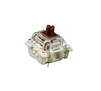 JJCFGRDM Commutateurs V3 RGB SMD Jaune Argent Clair Pro, pré-lubrifiés for Clavier mécanique MX (Size : 110 pcs, Color : Brown 3.0)