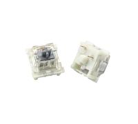JJCFGRDM Interrupteur SMD RGB 3 Broches MX, Marron, Bleu, Rouge, Silencieux, Blanc, Gris, OTM for Remplacement de Clavier mécanique GK61 GK64 MX, Halo Ture (Size : 88 pcs, Color : Silver)