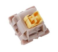 JJCFGRDM SMD RGB 5 Broches Silencieux pêche Citron MX commutateur OTM for GK61 GK64 MX Clavier mécanique (Color : Peach 75 pcs)