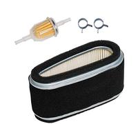 JJDD Carkio 11013-2110 Filtre à air filtre à carburant Colliers Compatible avec Kawasaki FC400V FC420V 14 HP John Deere M97211 M74285 LX172 LX176 GT242