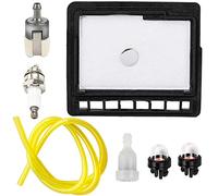 JJDD Filtre à air de rechange pour filtre à carburant bougie d'amorçage pour tronçonneuse Echo CS300 CS301 CS303T CS305 CS306 CS340 CS341 CS345 CS346 CS3450 CS3000 CS3400 Remplace 13031039132
