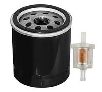 JJDD Filtre à huile de rechange 49065-7010 49065-2078 avec filtre à carburant 49019-0027 49019-7001 pour Kawasaki FH381V FH430V FH581V FH451V FX751V FX851V Moteur 0 V. 1)