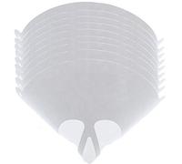 JJDD Lot de 100 entonnoirs avec filtre à mailles fines en nylon 190 microns