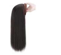 JJDFW Mignon Long Ondulé Curly Headband U-Shape Extension de Cheveux Clip Naturel Faux Demi-Perruque Femme