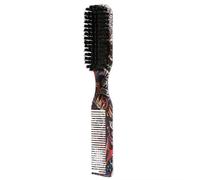 JJDFW Peigne double face pour homme Motif imprimé Brosse de rasage professionnelle Brosse de rasage Barbier Cheveux cassés Peignes