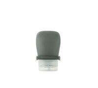 JJDFW Portable Silicone Voyage Cosmétique Stockage Stockage Lotion Anti-fuite Shampooing Récipient Squeeze Tube Bouteille Vide, Noir 30 ml