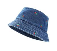 JJDreams Chapeau Bob Reversible Chapeau de Pêcheur Pliable Chapeau de Soleil d'été Chapeau de Seau pour Femme Fille