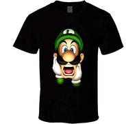 jje Luigi`S Mansion Luigi Video Game T Shirt XXL