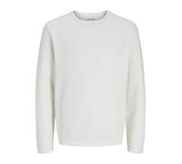 JJEGEORGE Noos Knit Crew Neck Noos, Cloud Dancer, S