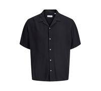 Jjejeff Resort Solid Shirt SS Sn, Noir, XL