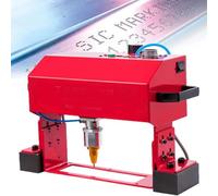 JJENXYYDS Machine de marquage Rotatif pour numéros de châssis, graveur de Code VIN, Machine de marquage par Micro-Percussion pneumatique Portable,pour pièces métalliques volumineuses et Lourdes,TypeX