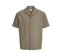 Jjesummer Linen Blend Resort T-Shirt SS Sn, Vert Olive, XL