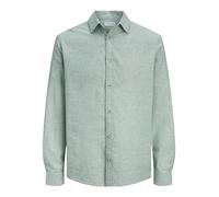 Jjesummer Linen Blend T-Shirt L/S Sn, Granite Vert., S