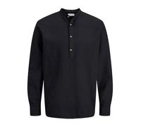 Jjesummer Linen Blend Tunique L/S Sn, Noir, M