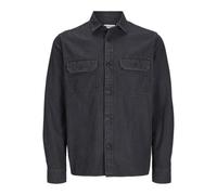 JJETRAVIS T-Shirt LS Noos, Jean Noir, XS