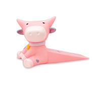 JJHQOKYNA Butée de Porte, arrêts de Porte, Dessin animé Porte bloquant Anti-pincement Main muet Haut de Porte poinçonnage Gratuit intéressant Porte Plus Proche Chambre hôtel créatif(Rosa)