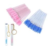 JJiaoLinin Brosse à Cils,102 Pcs Brosses à Mascara en Cristal, Livré avec 2Pcs Tube De Cils, Goupillon Cils,Mascara Brosses, Pinceau Cils avec Poignée en Cristal, Brosse à Sourcils,pour Cils